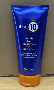 IT’S A 10 MIRACLE DEEP CONDITIONER PLUS KERATIN 5oz